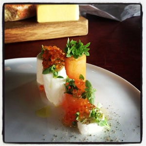 La Grenouillère, restaurant Pas-de-Calais - Tourteau melon