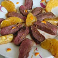 Magret_de_canard_aux_graines_de_moutarde_blancheC Magret de canard aux graines de moutarde blanche (Aurélie)