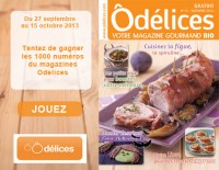 Jeu concours : gagnez 1000 magazines Odelices n°13 Automne 2013