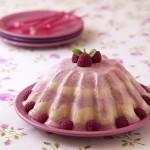 Photo de la recette : Bavarois aux framboises