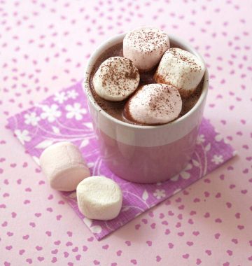 Photo de la recette : Chocolat chaud aux chamallows