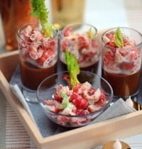 Les recettes de Noël : verrines festives