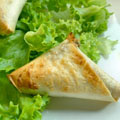 Briouates_de_feta_aux_champignonsC Briouattes de feta aux champignons, biolives et miel (Stéphane)