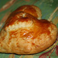 Feuillete_aux_champignons_pomme_et_feta_a_la_cannelleC Feuilleté aux champignons, pomme et feta à la cannelle (Sophie)