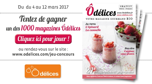 Jeu concours : gagnez 1000 magazines Odelices n°27 Printemps 2017