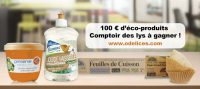 Gagnez 100€ d'éco-produits Comptoir des Lys pour votre cuisine