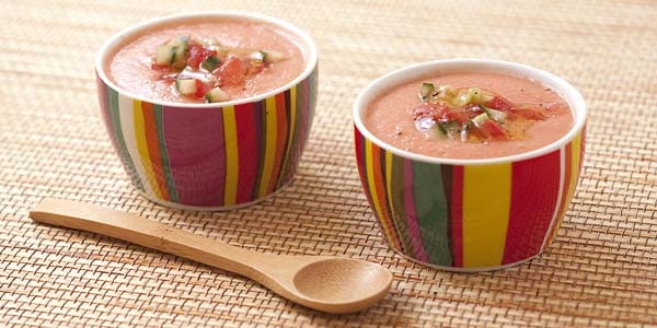 Dossier de recettes de gaspachos et soupes froides