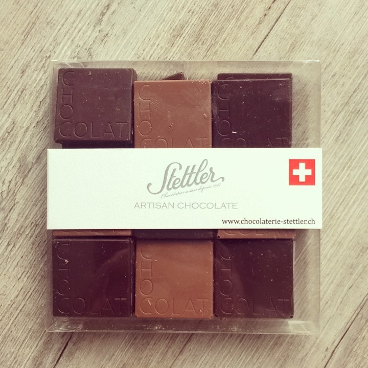 Napolitain 39 et 69 % - Chocolatier Stettler
