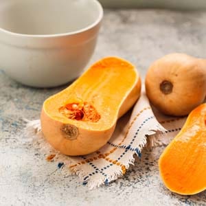 Les recettes à la courge butternut