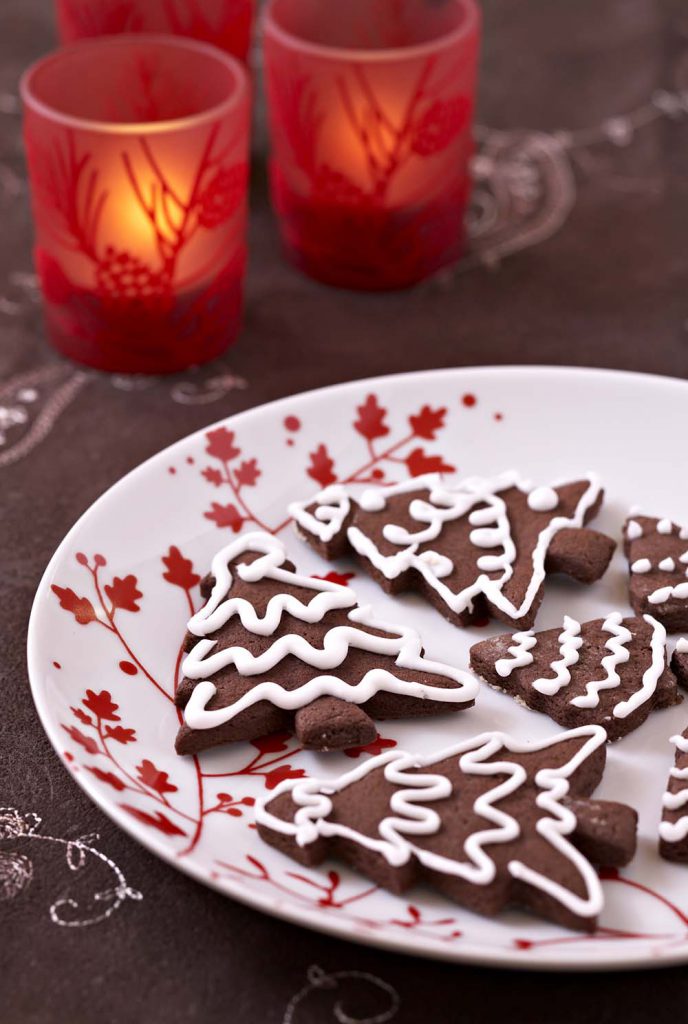 Biscuits de Noël au chocolat - les meilleures recettes de cuisine d