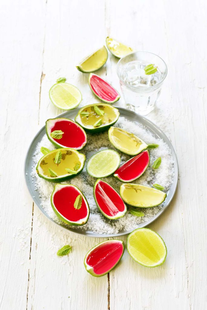 Photo de la recette : Jello shots acidulés