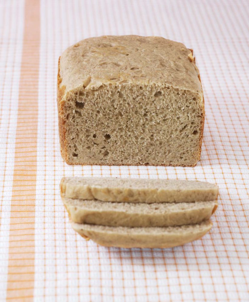 Photo de la recette : Pain moelleux au yaourt, à la machine à pain