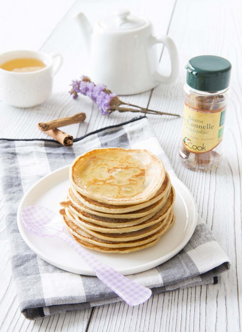 Photo de la recette : Pancakes à la cannelle de Ceylan