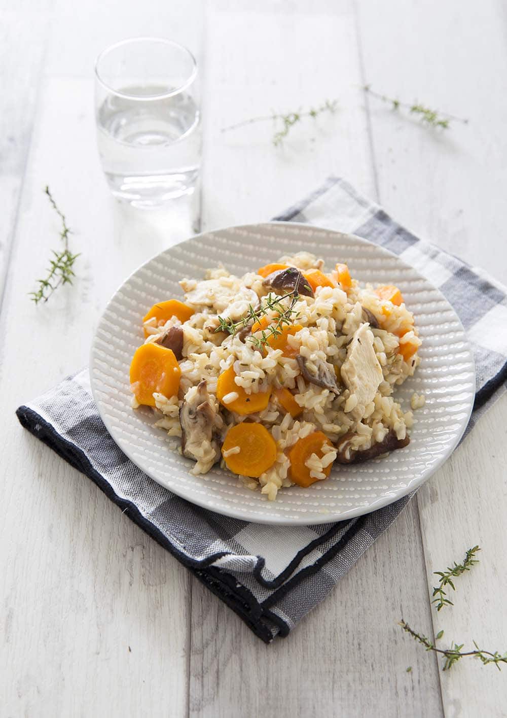 Pilaf de riz de Camargue aux carottes et poulet les meilleures recettes de cuisine d