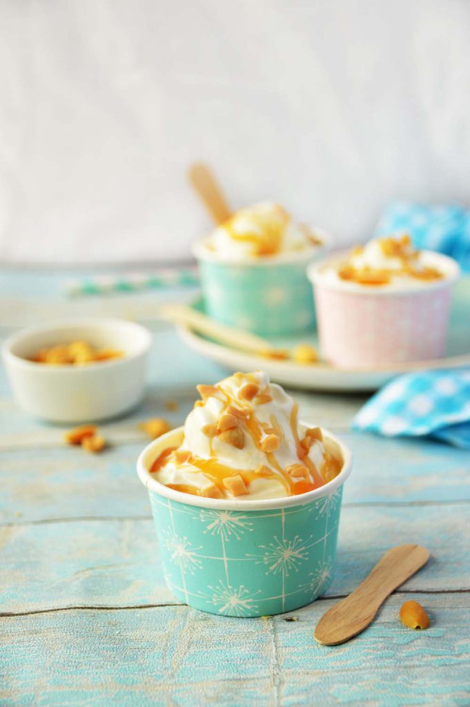 Photo de la recette : Sundae Caramel vegan