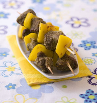 Les recettes de brochettes