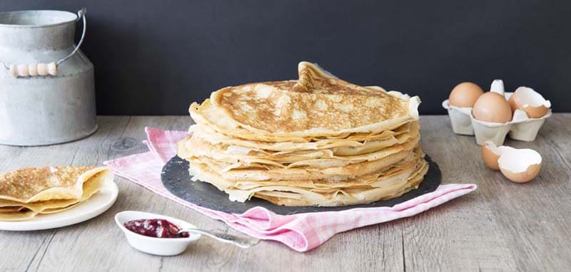 Les recettes de crêpes salées et sucrées, blinis et pancakes pour la Chandeleur