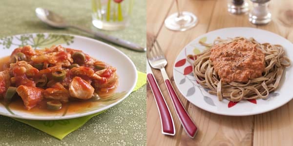 Les recettes avec peu d'ingrédients